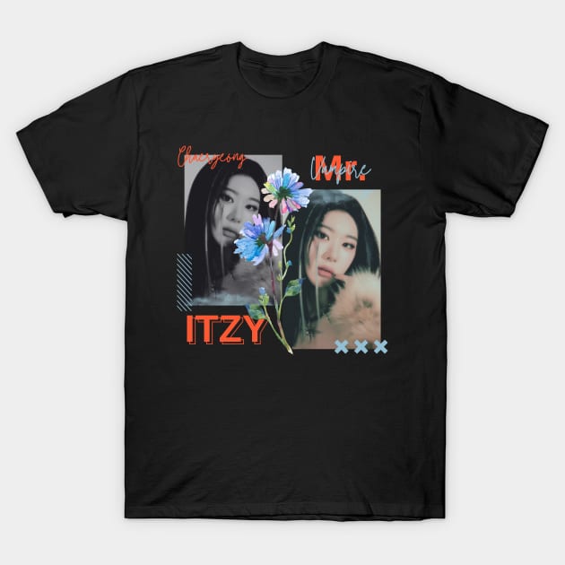 Chaeryeong Itzy Mr Vampire T-Shirt by wennstore